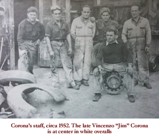 Corona's Staff circa 1952